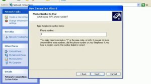 How to Create a Dial Up Connection in Windows XP