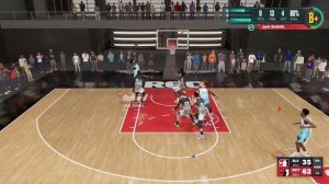 NBA 2K23 Next Gen #2ktvwow Clip of the Week Submission - Offensive Rebound w/ Needle Threading Dime