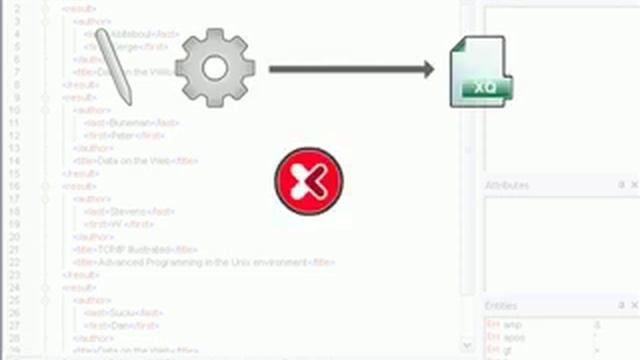 Altova XMLSpy - Edit, Debug and Execute XQuery смотреть онлайн