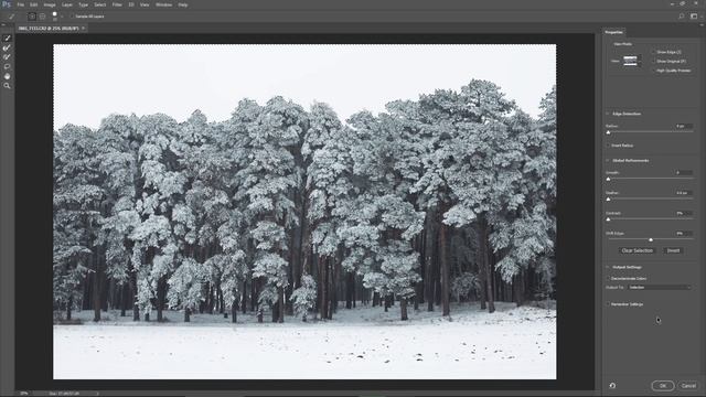 Where to find the OLD Refine Edge Tool: Photoshop Tutorial смотреть онлайн