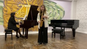 Чос Екатерина. 13 лет. Республика Крым. Д.Санелла, Э.Шилкерт "Фокстрот"