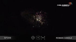 РИМСКАЯ СВЕЧА НА 8 ЗАЛПОВ 2 ДЮЙМА ROMAN CANDLE SF 399 MAXSEM МАКСЭМ