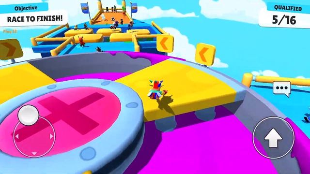 Stumble Guy‪s‬ - Gameplay Walkthrough Part 23 - Crown Win: 23 (iOS, Android) смотреть онлайн