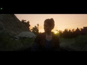 Red Dead Redemption 2. Джон делает предложение Эбигейл в лодке