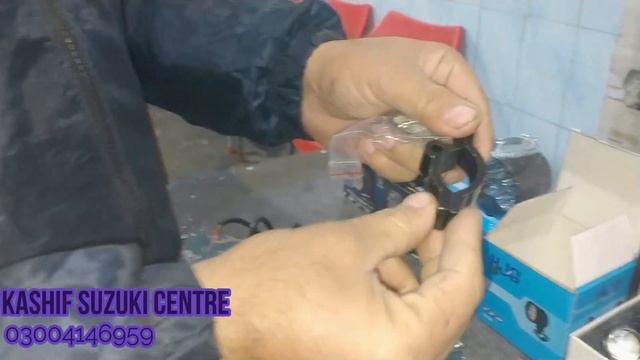 How to install Led lights in suzuki gs 150 very easy @kashifsuzukicentre