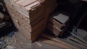 Распилил кругляк обычной эл дисковой пилой