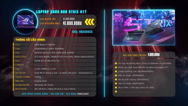 AMD Ryzen 7 - 5800H kết hợp với nVIDIA RTX 3060? - Asus ROG Strix G17 | An Phát Computer смотреть онлайн