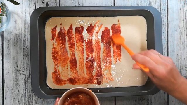 ПИЦЦА-ПИРОГ БЕЗ ЗАМЕСА ТЕСТА на КЕФИРЕ или КИСЛОМ МОЛОКЕ! Просто, быстро, вкусно!