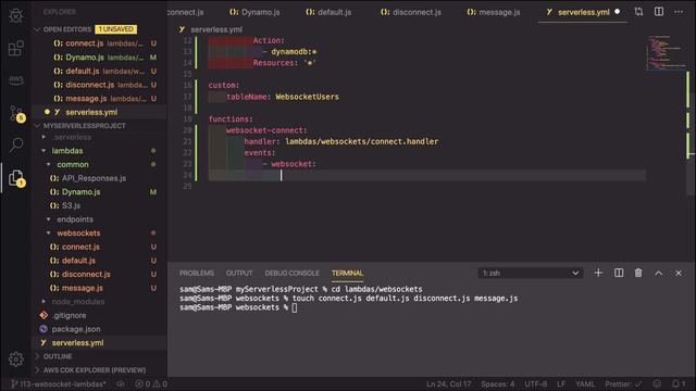 How to Create a WebSocket API using Amazon API Gateway and AWS Lambda - full tutorial смотреть онлайн