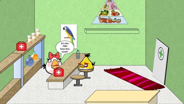 Angry Birds animation: Back to school смотреть онлайн
