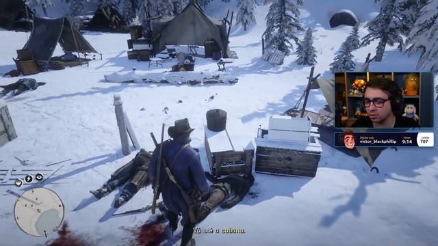 alanzoka jogando Red Dead Redemption 2 no PC - Parte 9 смотреть онлайн