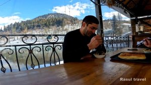 Озеро Рица зимой. Ночью доехали до Сухум. Абхазия 2 часть #Абхазия #Рица #Сухум