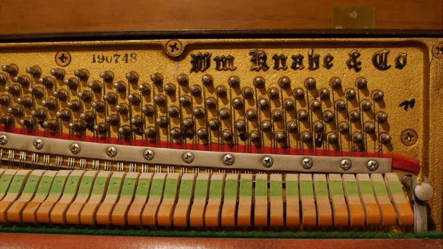Knabe Upright Piano - Hand-made in America - Built 1978 - Serial: 190748 смотреть онлайн