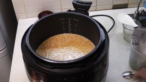 Овсяная каша с тыквой в мультиварке.