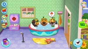 My Talking Tom Friends New Sticker Album Update - Unlock Fruit Costumes (iOS Android)