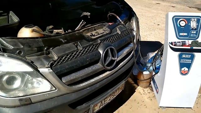 Замена антифриза