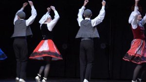 Танец страны басков, ансамбль "Ритмы детства". Dance of the Basque Country, "Rhythms of Childhood".