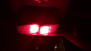 Задние катафоты с подсветкой, Калина