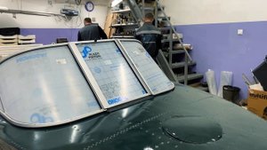 МКМ (Ярославка), ветровое стекло "Стандарт" и окраской в зеленый цвет