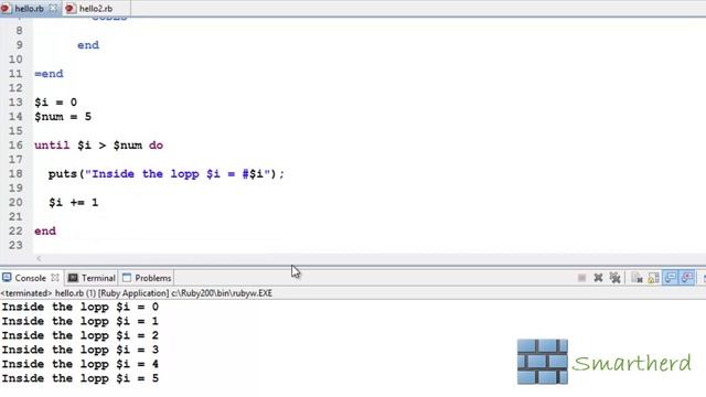 #19 Ruby Tutorial - Until Loop and Until Modifier with CODES & SYNTAX