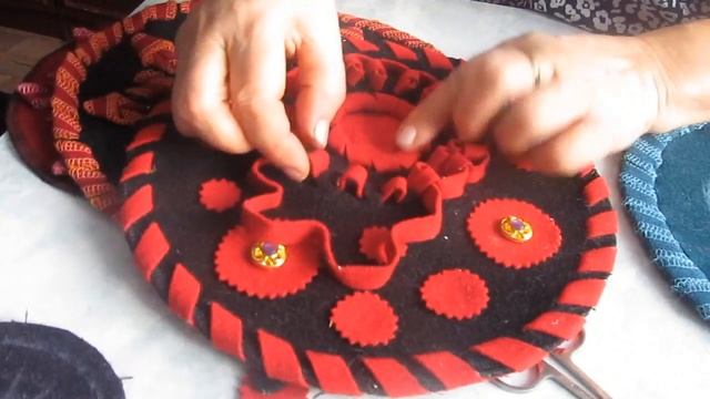 Рельефная аппликация своими руками из драпа #2 смотреть онлайн