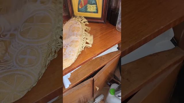 Уборка к Пасхе                                    #сельскаяжизнь