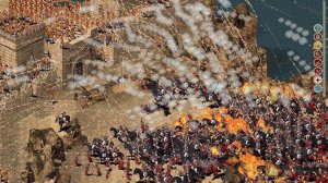 Stronghold.  Прохождение Стронхолд. Карта №13 Сердце пустыни.