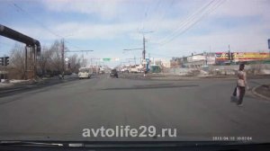 Экзаменационный маршрут ГИБДД г. Архангельска №1