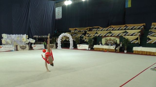 Биас Снежана (мяч) 2002-Кат.В 06.03.15 "Империя юных талантов" Художественная гимнастика смотреть онлайн