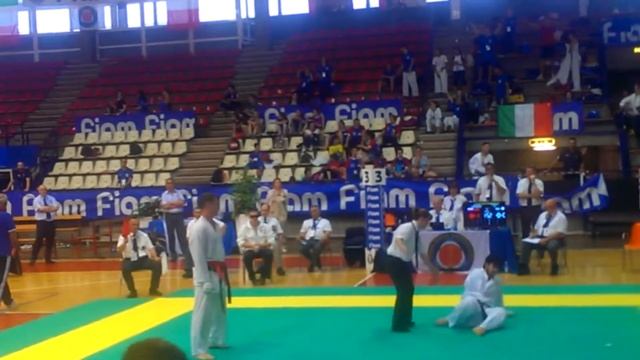 Петров Сергей.  Кубок мира по каратэ WKC, 2016г.  г. Римини, Италия