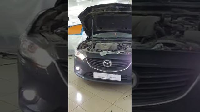 Mazda 6 - поменяли лампы ближнего и дальнего света, габаритки и противотуманки