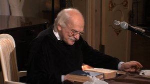 Пётр Наумович Фоменко читает письмо А.А.Блока о театре