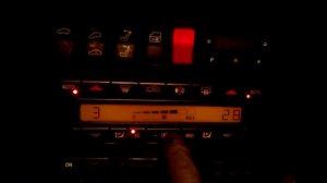 Неисправная работа печки климата w140 "97