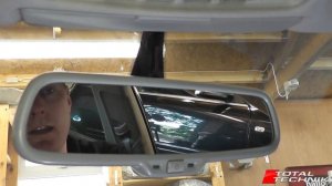 How to Remove Rear View Mirror - Audi A4 S4 RS4 - B6 B7 - 2001-2008 - TOTAL TECHNIK