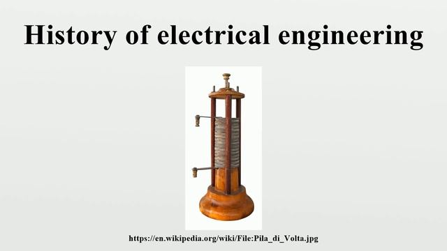 History of electrical engineering смотреть онлайн