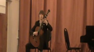 И.С. Бах.  Соната №2, Аллегро Притула Дмитрий гитара