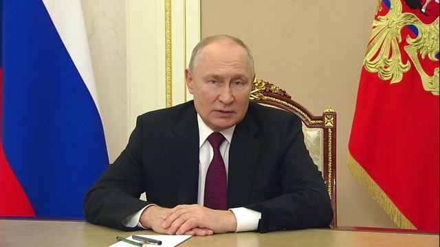 Владимир Путин. Видеообращение по случаю 80-летия Российской академии образования 13 октября 2023 г.