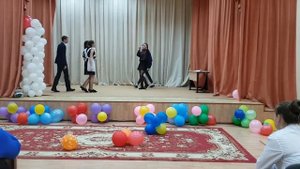 Сценка на День рождения школы