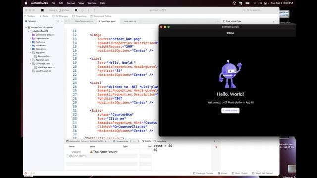 Building Beautiful Apps for Mac Using .NET MAUI | .NET Conf: Focus on MAUI смотреть онлайн