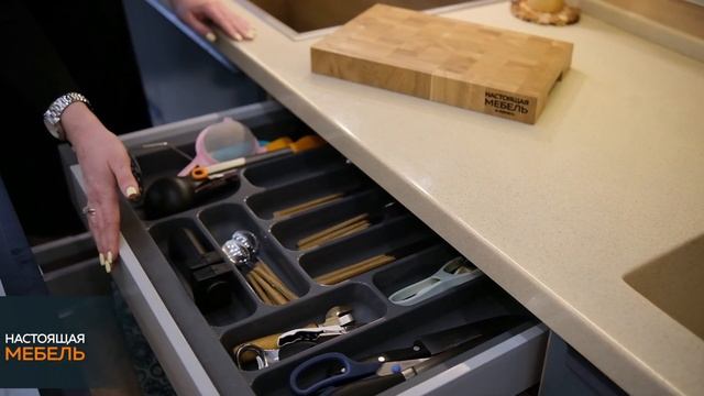 Настоящая Мебель. Отзыв о кухне от Анастасии из Москвы ЖК "Фонвизинский"