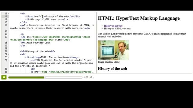 HTML internal links | Intro to HTML/CSS: Making webpages | Computer Programming | Khan Academy