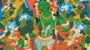 綠度母心咒 Bodhisattva Tara Mantra Green Tara -  om tare tuttare ture soha