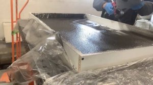 Стол скала из бетона