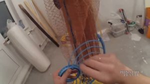 Установка кольца на кастинговую сеть Фрисби. Как поставить кольцо на кастинговую сеть