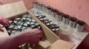Изготовление окопных свечей