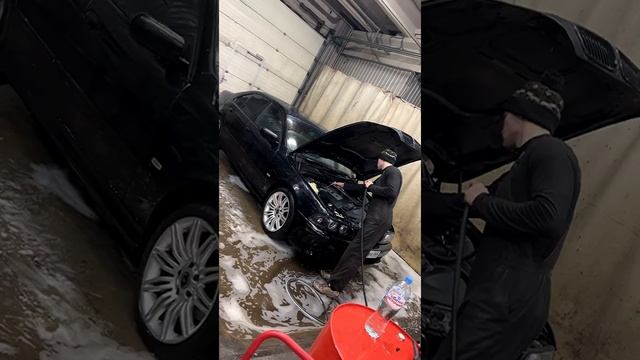 Крутой выхлоп BMW E39