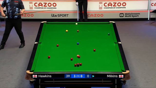 2023 Champion of Champions Quarter-final: Barry Hawkins vs. Robert Milkins (Full Match)
