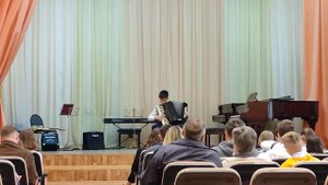 Этюд Беренс на аккордеоне