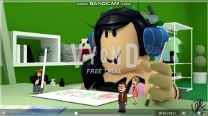 Roblox Giant girl in Goanimate