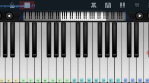 ??Последняя поэма ? из к/ф,,Вам и не снилось"?? Perfect Piano tutorial на пианино одним пальцем